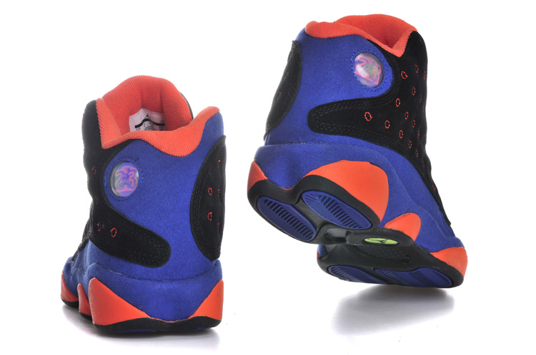 Air Jordan 13 Mens Shoes Purple/Orange/Black Online